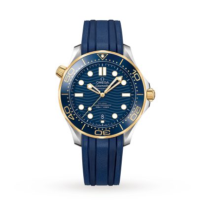 1:37 super orologi replica Omega Seamaster Pro-Diver 300 Orologio da uomo in gomma O21022422003001