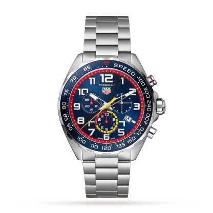 1:41 super orologi falsi TAG Heuer Formula 1 x Red Bull Racing Edizione Speciale Cronografo al quarzo Uomo 43 mm Acciaio inossidabile CAZ101AL.BA0842