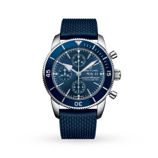 1:45 super orologi falsi Breitling Superocean Heritage Chronograph 44 Orologio in acciaio inossidabile gomma A13313161C1S1