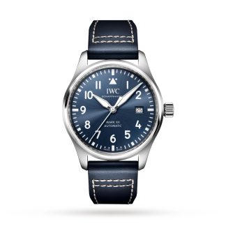 Migliori orologi replica UK IWC Pilots Mark XX 40mm Orologio da uomo in pelle IW328203