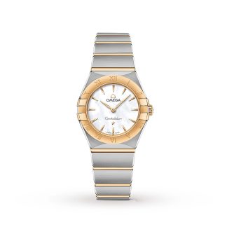 Migliori orologi replica UK Omega Constellation Manhattan 25mm Orologio da donna in acciaio O13120256005002