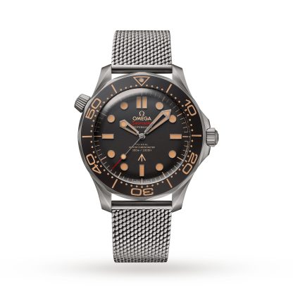 Migliori siti di repliche svizzere Omega Seamaster Diver 300m James Bond 007 2020 Edition Titanio O21090422001001