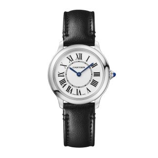 Migliori siti di repliche svizzere Orologio Cartier Ronde Must De Cartier 29mm Movimento al quarzo ad alta autonomia (circa 8 anni) Acciaio Ecopelle WSRN0030