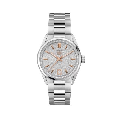 Migliori siti di repliche svizzere TAG Heuer Carrera 36mm Orologio da donna con diamanti in acciaio inossidabile WBN231B.BA0001