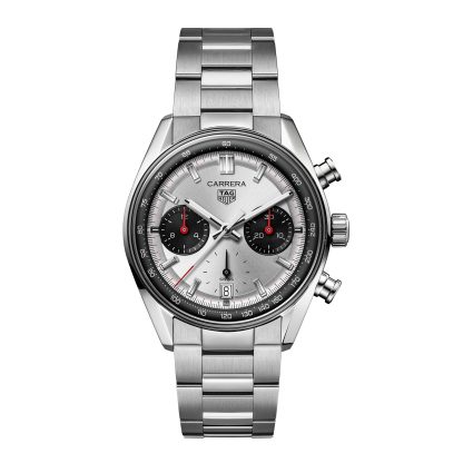 Migliori siti di repliche svizzere TAG Heuer Carrera Cronografo 39mm Orologio Uomo Argento Acciaio Inox CBS2216.BA0041