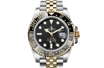 Orologi 1:2 super falsi Rolex GMT-Master II Ostrica e oro giallo M126713GRNR-0001