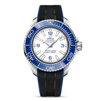 Orologi svizzeri replica donna Omega Seamaster Planet Ocean Ultra Deep 6000m Co-Axial Master Chronometer 45.5mm Orologio Uomo Gomma Bianca O21532462104001