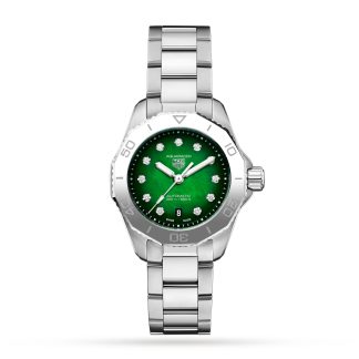 Orologi svizzeri replica prezzi TAG Heuer Aquaracer Professional 200 30mm Orologio da donna in acciaio inossidabile verde WBP2415.BA0622