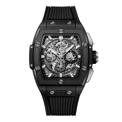 Orologi svizzeri replica uomo Hublot Spirit Of Big Bang Black Magic 42mm Orologio Uomo Gomma Nera 642.CI.0170.RX