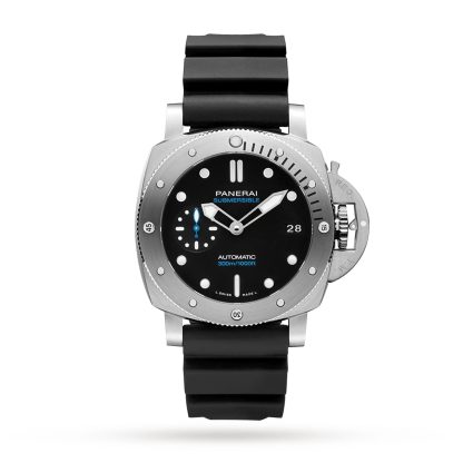 Orologi svizzeri replica uomo Panerai Submersible 42mm Gomma PAM02973