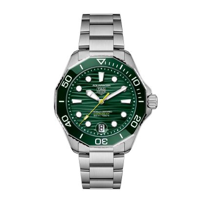 Orologi svizzeri replica uomo TAG Heuer Aquaracer Professional 300 Date 42mm Orologio da uomo in acciaio inossidabile verde WBP5116.BA0013