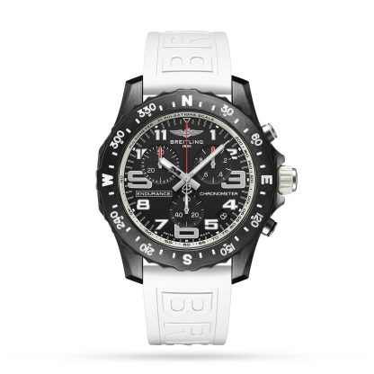 acquistare designer Breitling Endurance Pro 44 Orologio bianco in gomma X82310A71B1S1