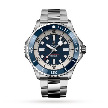 acquistare designer Breitling Superocean Automatic 46 Orologio in acciaio inossidabile A17378E71C1A1