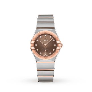 acquistare designer Omega Constellation Manhattan 28mm Orologio da donna in acciaio inossidabile O13120286063001