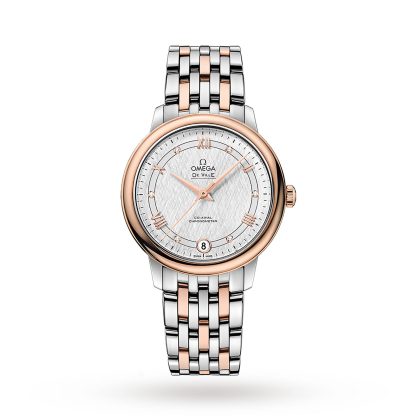 acquistare designer Omega De Ville Prestige Ladies 32.5mm Co-Axial Automatic Ladies Watch Acciaio inossidabile e oro rosa 18ct O42420332052002