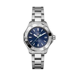 acquistare designer TAG Heuer Aquaracer Professional 200 Solargraph 34 mm Orologio da donna in acciaio inossidabile blu WBP1311.BA0005