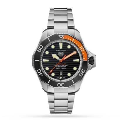 acquistare designer TAG Heuer Aquaracer Professional Superdiver 45mm Orologio Uomo Titanio WBP5A8A.BF0619