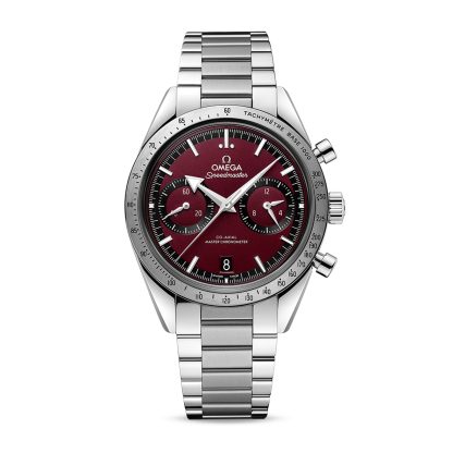 acquistare lusso Omega Speedmaster 57 Co-Axial Master Chronometer Chronograph 40.5mm Uomo Orologio Rosso Acciaio O33210415111001