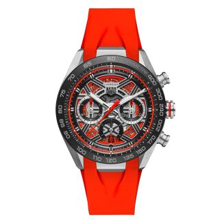 acquistare lusso TAG Heuer Carrera Cronografo Extreme Sport 44mm Orologio Uomo Gomma Rossa CBU2082.FT6275