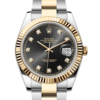 acquistare un designer Rolex Datejust 41 Ostrica e oro giallo M126333-0005