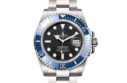 copie a buon mercato ebay Rolex Submariner Date oro bianco M126619LB-0003