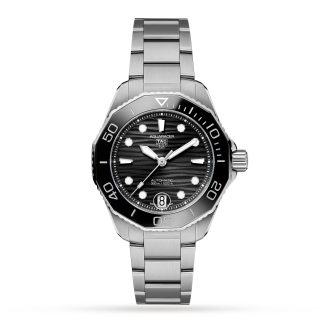 designer all'ingrosso TAG Heuer Aquaracer Professional 300 Automatic 36mm Orologio da donna in acciaio WBP231D.BA0626