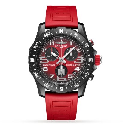 designer contraffatto Breitling ENDURANCE PRO IRONMAN® Breitlight 44 Orologio di gomma X823109A1K1S1