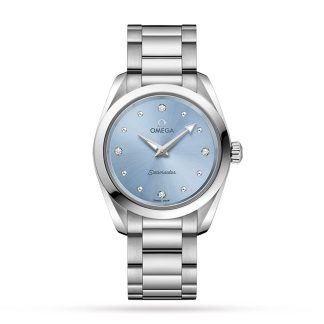 designer contraffatto Omega Seamaster Aqua Terra Quarzo 28mm Orologio da donna in acciaio O22010286053001