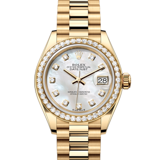 designer contraffatto Rolex Lady-Datejust oro giallo e diamanti M279138RBR-0015