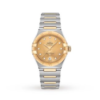 designer di alta qualità Omega Constellation Manhattan Co-Axial 29 mm in acciaio inossidabile O13120292058001