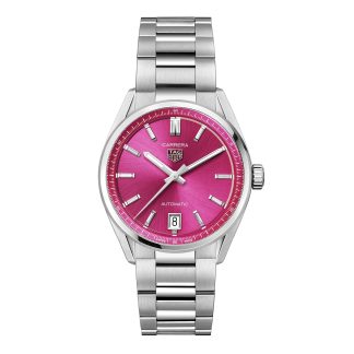 designer di alta qualità TAG Heuer Carrera Date 36mm Orologio Unisex Acciaio Rosa WBN2313.BA0001