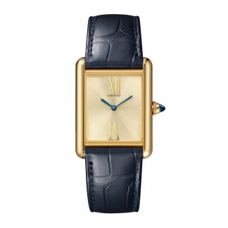 designer di moda Cartier Tank Louis Cartier Gli Orologi della Svizzera 100 Anni Anniversario Esclusivo Numerato singolarmente 1-100. Alligatore WGTA0213