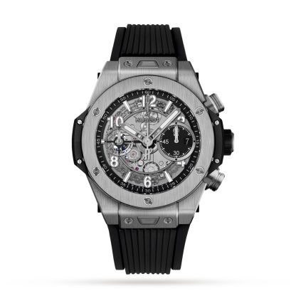 designer di moda Hublot Big Bang Unico Titanio 42mm Orologio Uomo Gomma 441.NX.1171.RX