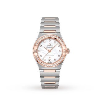 designer di moda Omega Constellation Manhattan Co-Axial 29mm Orologio da donna in acciaio O13125292055001