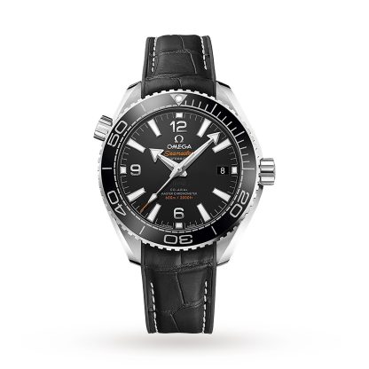 designer di moda Omega Seamaster Planet Ocean 600m Co-Axial 39.5mm Orologio Uomo Pelle O21533402001001