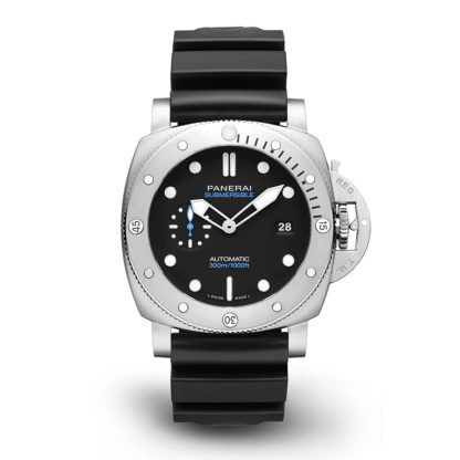 designer di moda Panerai Submersible QuarantaQuattro Gomma PAM01229