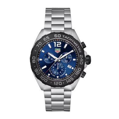 designer di moda TAG Heuer Formula 1 Cronografo 43mm Uomo Orologio Blu Acciaio Inox CAZ101AV.BA0842