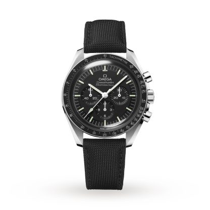 designer replica Omega New 2021 Speedmaster Moonwatch Professional Co-Axial Master Chronometer 42mm Uomo Nylon O31032425001001