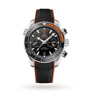 designer replica Omega Seamaster Planet Ocean 600M Uomo 45.5mm Automatico Co-Axial Divers Watch Gomma O21532465101001