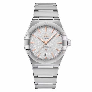 lusso all'ingrosso Omega Constellation 39mm Uomo Orologio Grigio Acciaio O13110392006001