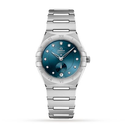 lusso all'ingrosso Omega Constellation Co-Axial Master Chronometer Piccoli Secondi 34mm Orologio da donna in acciaio O13110342053001