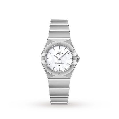 lusso all'ingrosso Omega Constellation Manhattan 25mm Orologio da donna in acciaio O13110256005001