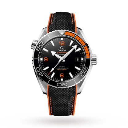 lusso all'ingrosso Omega Seamaster Planet Ocean 600M Uomo 43.5mm Automatico Co-Axial Divers Watch Pelle O21532442101001