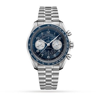 lusso all'ingrosso Omega Speedmaster Co-Axial Master Chronometer 43 mm Uomo Acciaio inossidabile O32930435103001