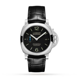 lusso all'ingrosso Panerai Luminor Marina Quaranta 40 mm Alligatore PAM01272