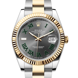 lusso all'ingrosso Rolex Datejust 41 Ostrica e oro giallo M126333-0019