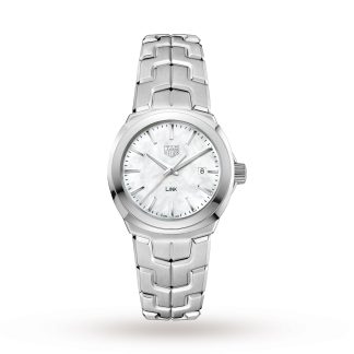 lusso all'ingrosso TAG Heuer Link Data al quarzo Madreperla 32 mm Orologio da donna in acciaio WBC1310.BA0600