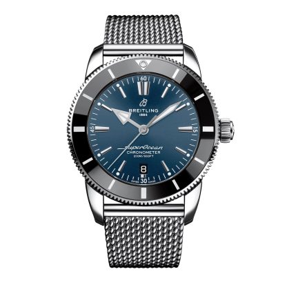 lusso di alta qualità Breitling Superocean Heritage B20 Automatico 44mm UK Esclusivo Uomo Orologio Blu Acciaio Inox AB20304A1C1A1