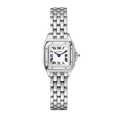 lusso di alta qualità Orologio Cartier Panthère De Cartier Modello Mini Movimento al quarzo Acciaio WSPN0019