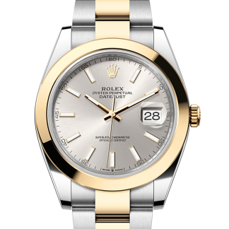 lusso economico Rolex Datejust 41 Ostrica e oro giallo M126303-0001